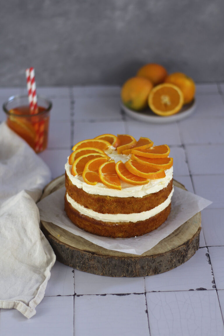 Aperol Spritz Torte 2 Kleid Kuchen