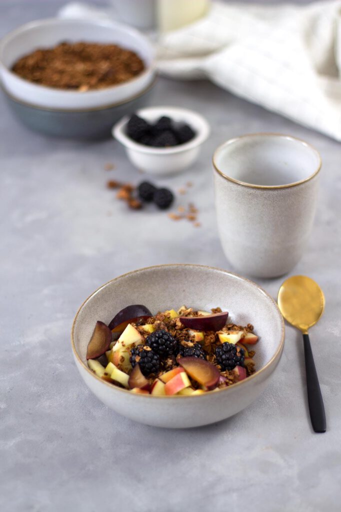 Rezept für Dattel-Zimt-Granola