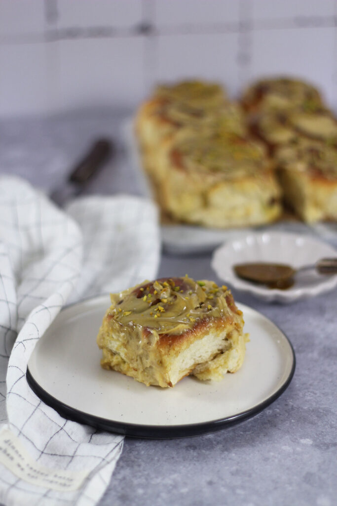 Rezept für die Weltbesten fluffigen Pistazienschnecken